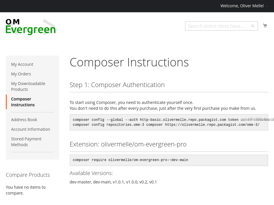 Composer Instructions Page